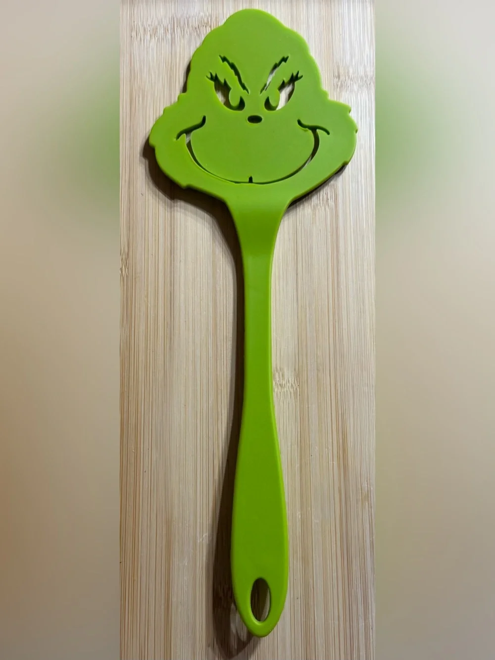 The Grinch Silicone Kitchen Spatula Green Christmas